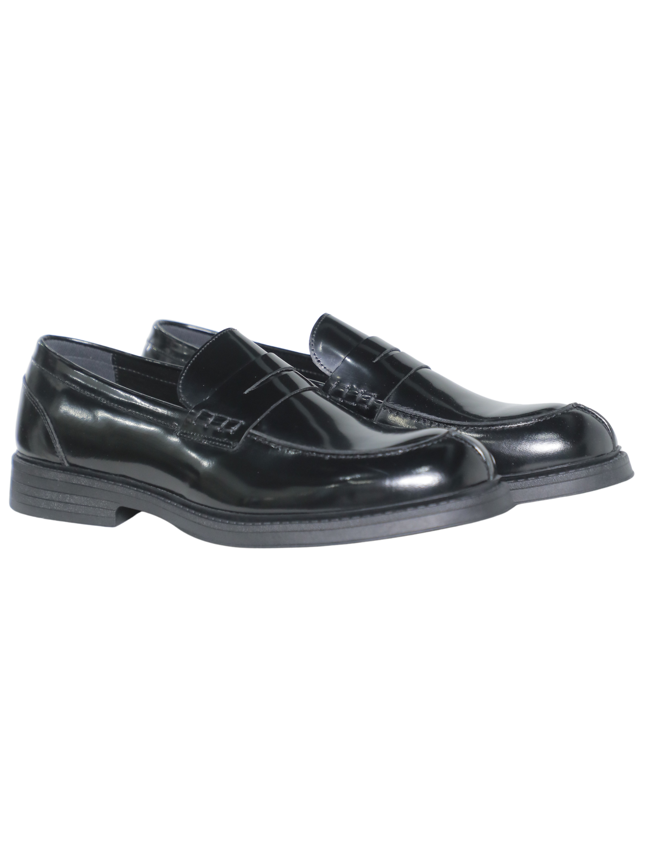 Black Classic Slip On Formal Loafers