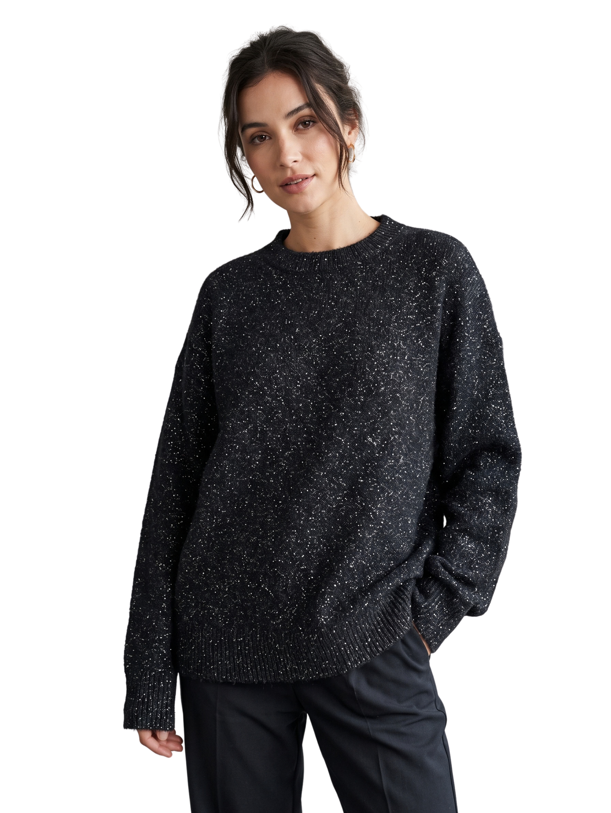 Black Long Sleeved Pullover