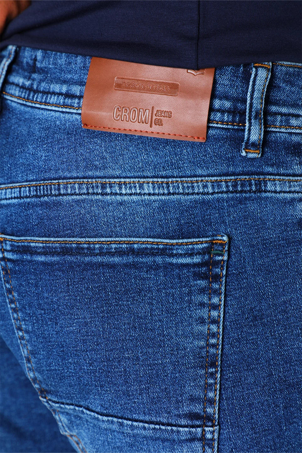 Blue Washed Denim Jeans