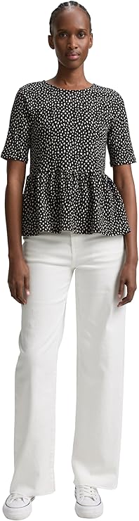 Tom Tailor Printed Short Sleeve T-shirt