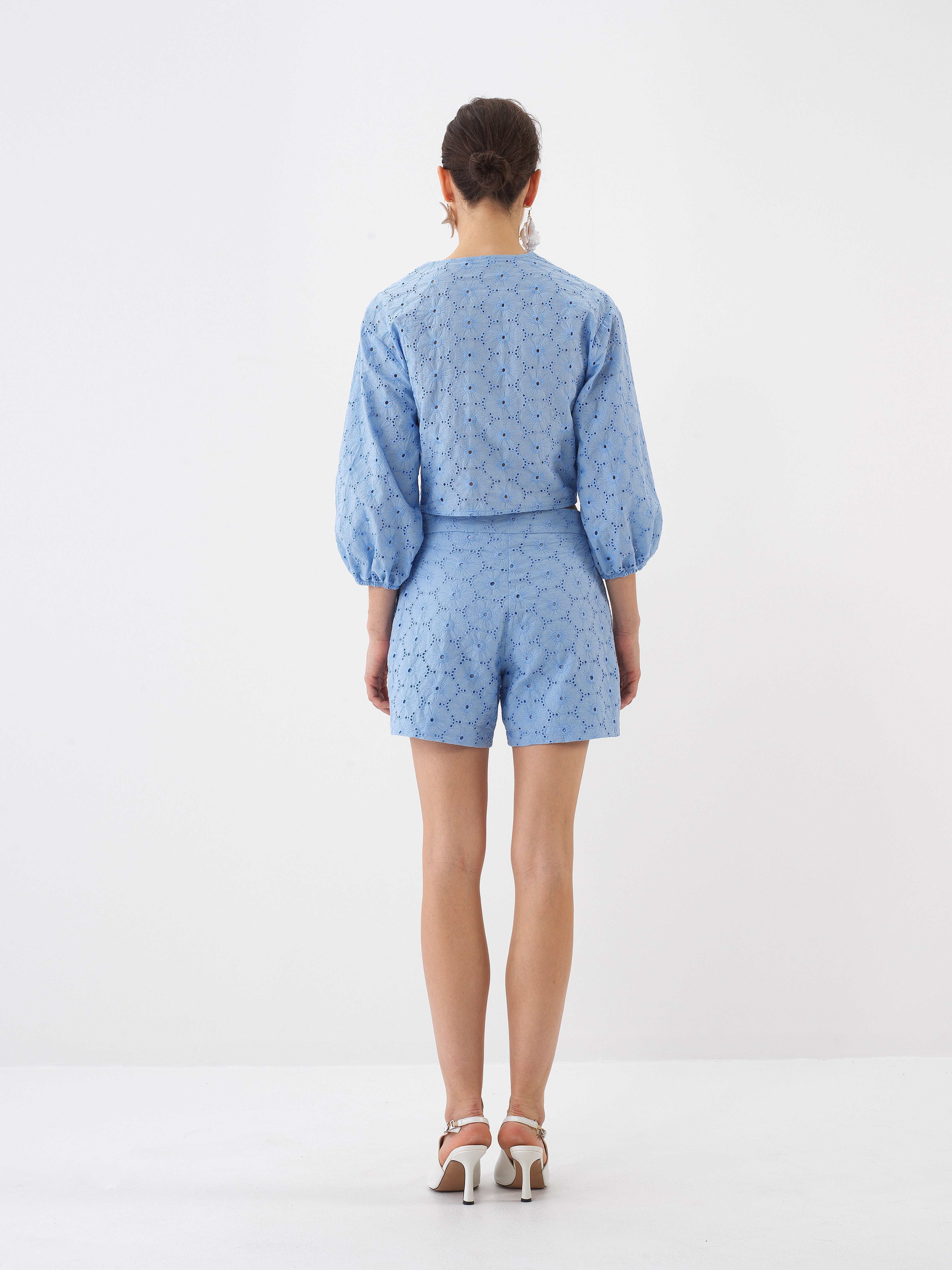 Xint Blue Regular Fit Top