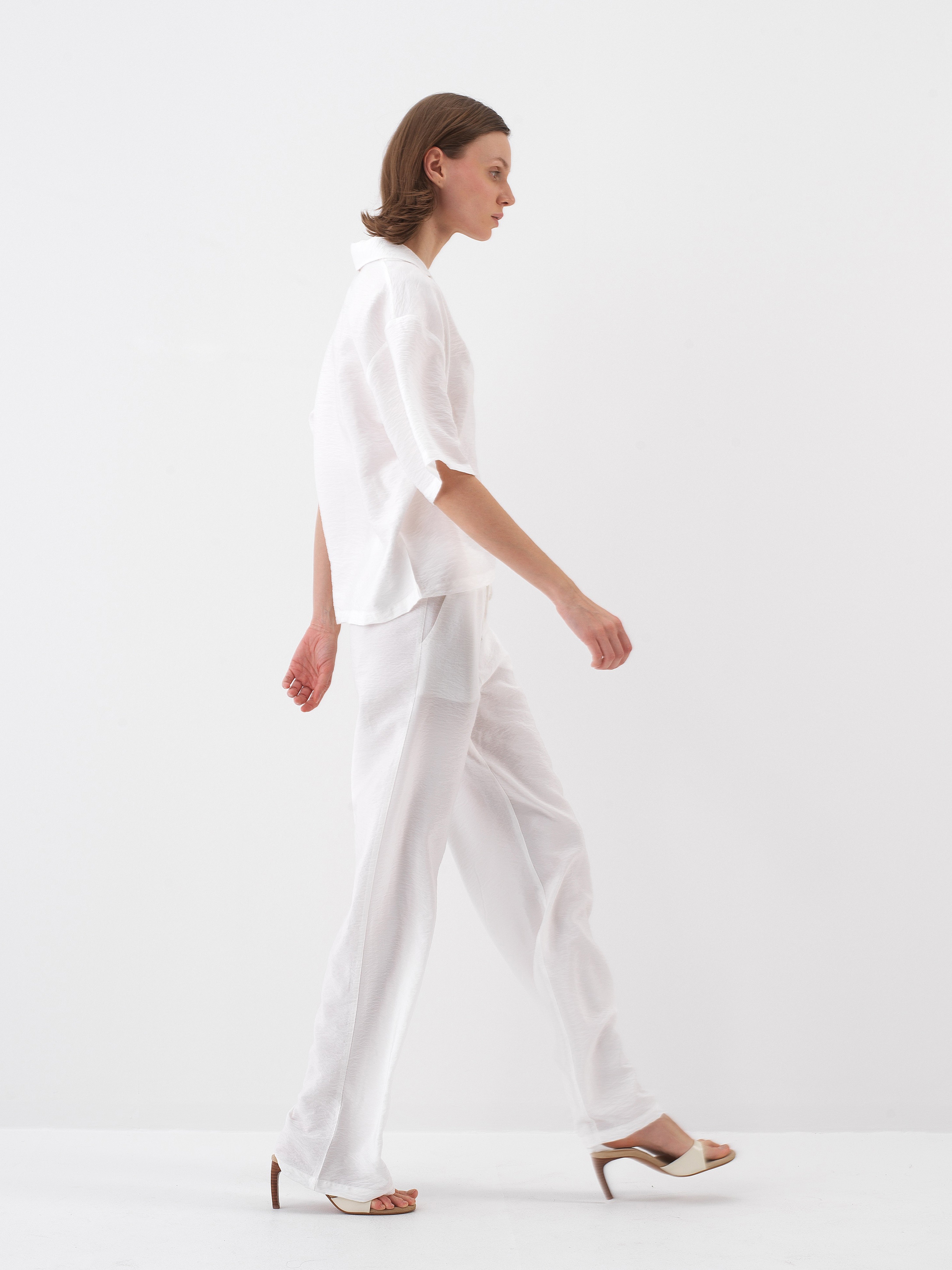 Xint White Oversize Blouse