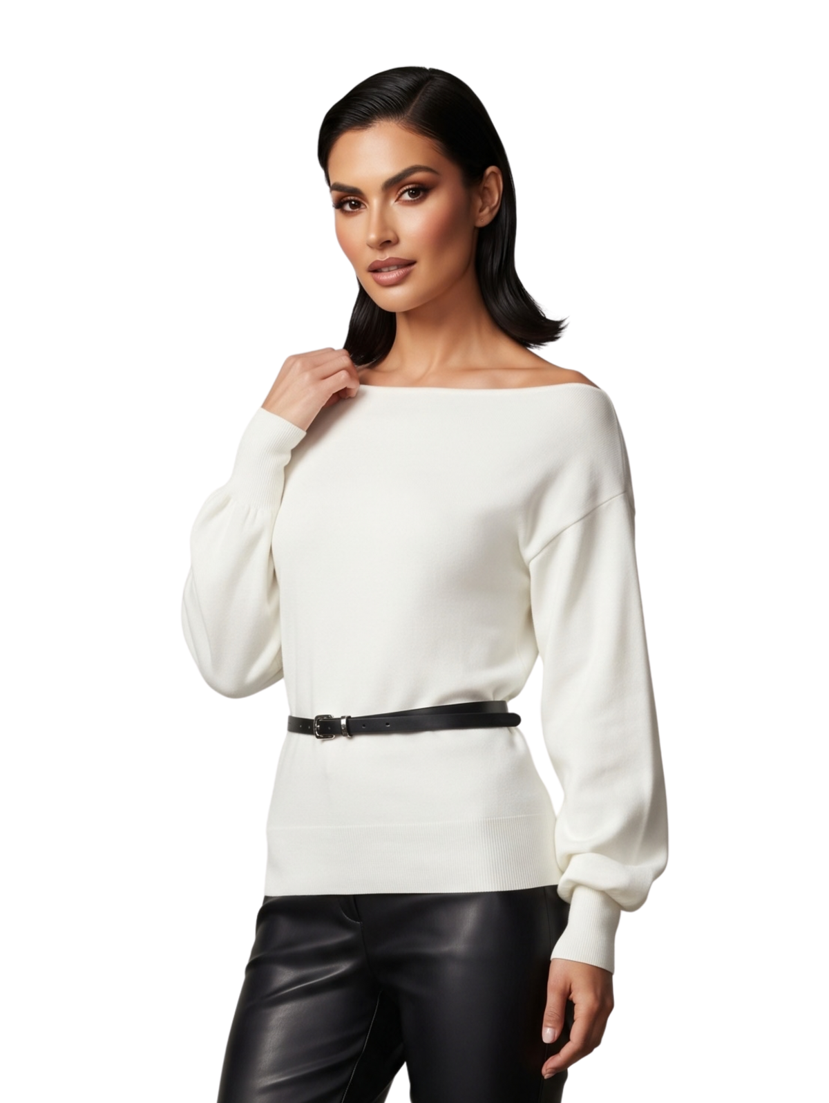 Off.White Wide Boat Neckline Pullover