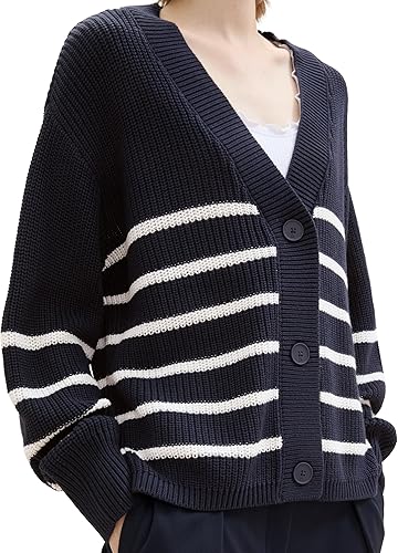 Tom Tailor V-Neck Navy Cardigan