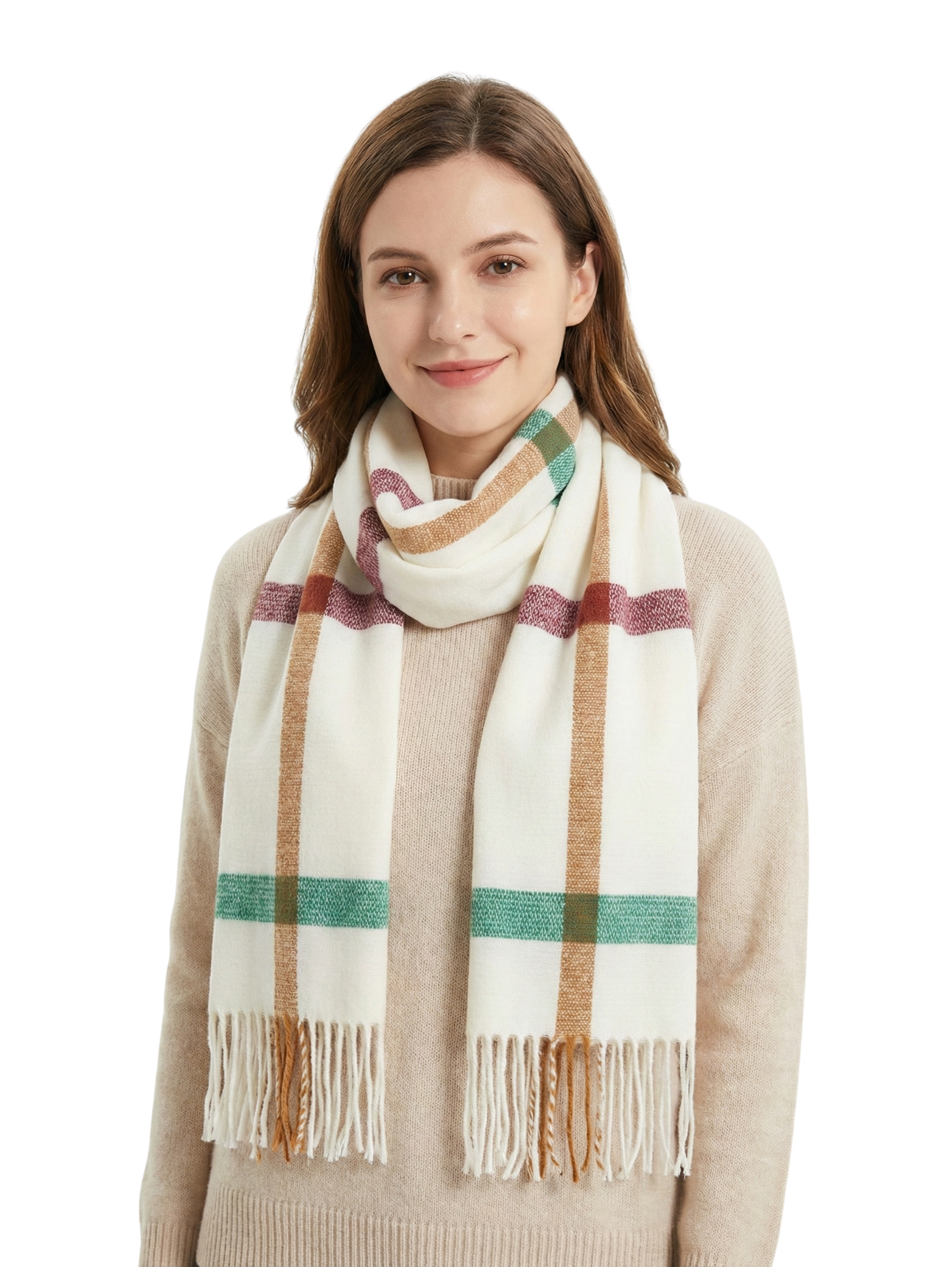 Multicolored Warm stylish Scarf