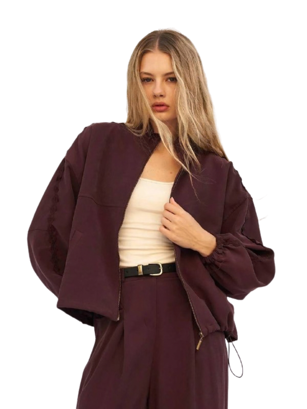 Bordo Relaxed-Fit Lightweight Zip Jacket