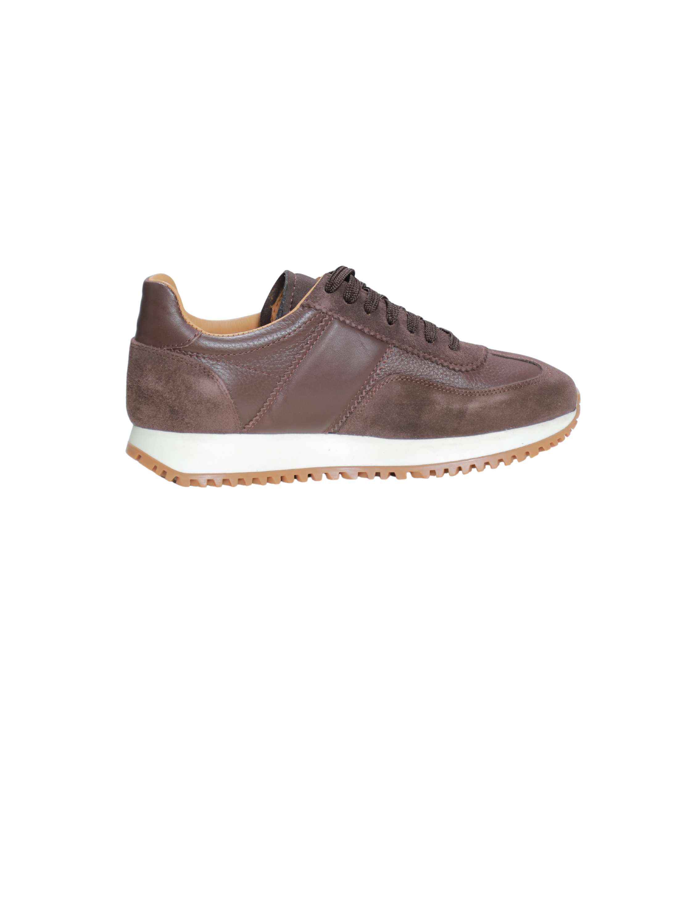 Brown Comfortable Retro-Style Shoes