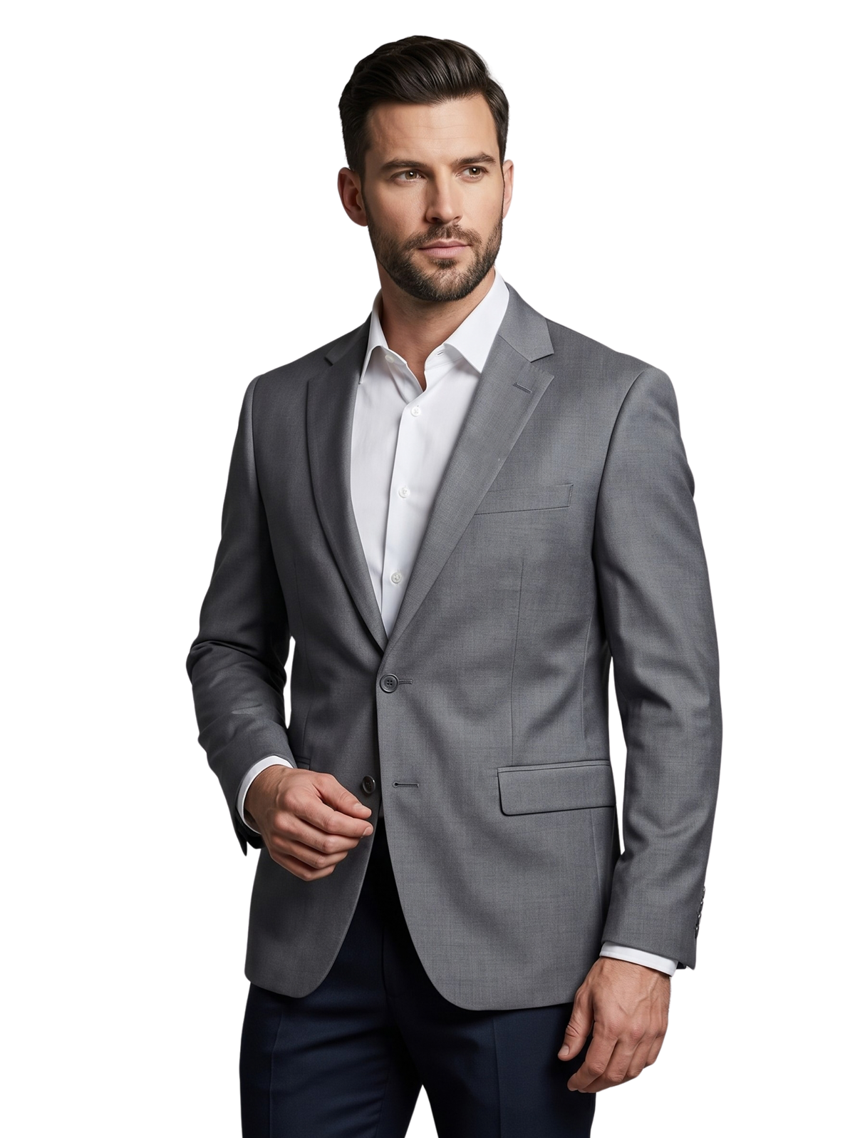 Classic D.Grey Tailored Blazer