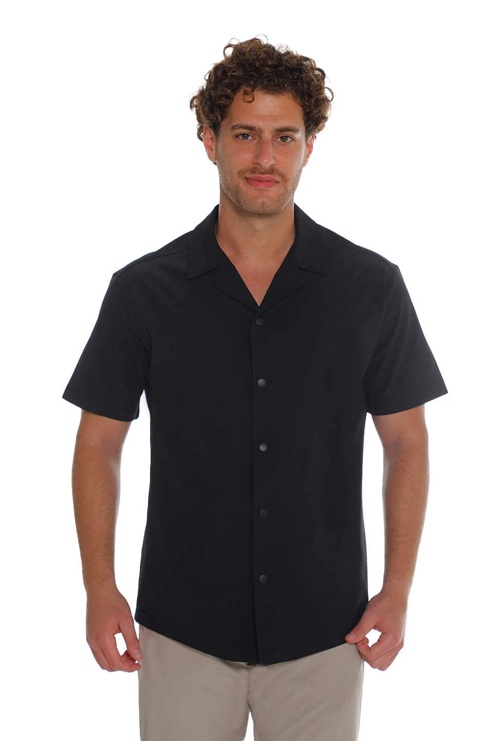 Short Sleeved Black Shirt
