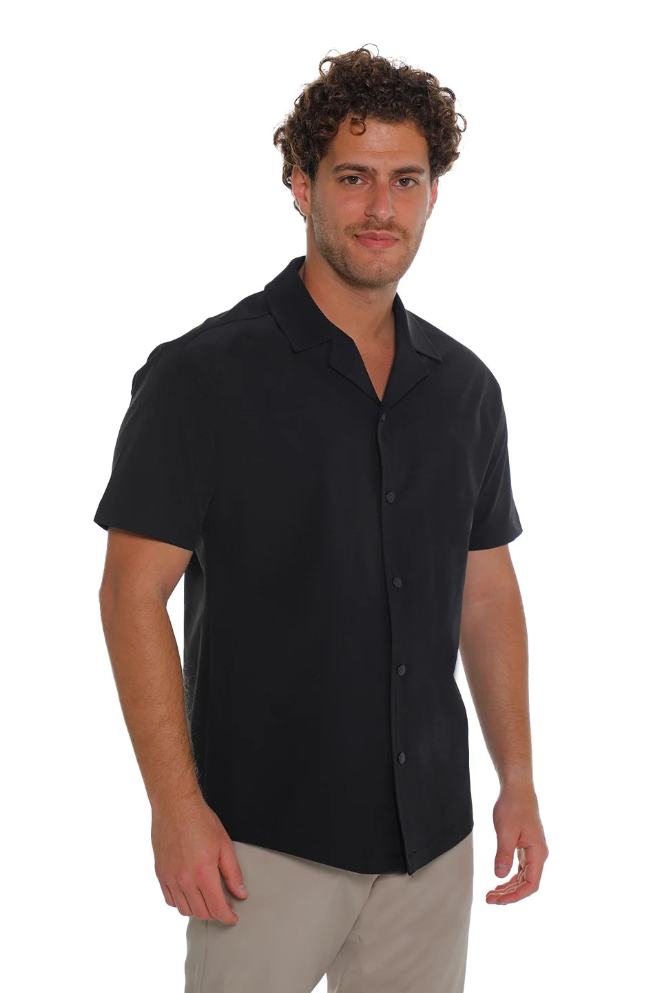 Short Sleeved Black Shirt