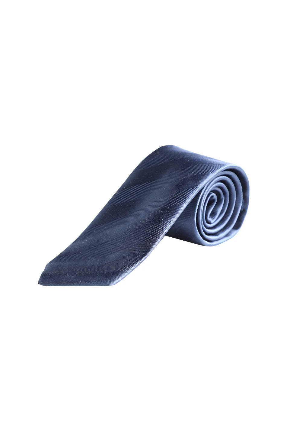 Dark Blue Striped Tie