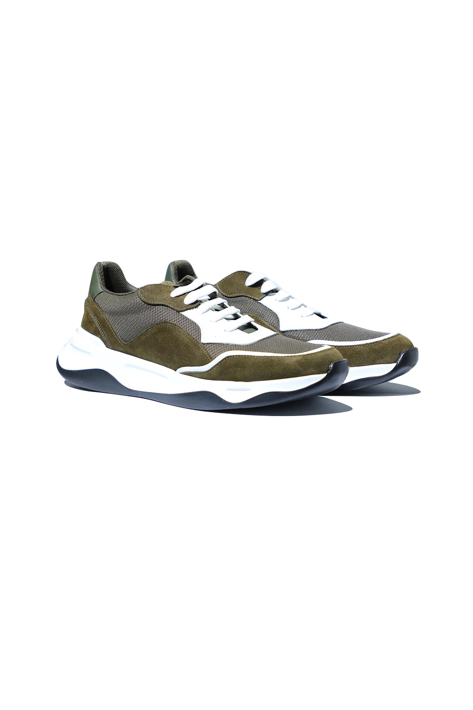 Kahki Casual Shoes Wtih White Insole