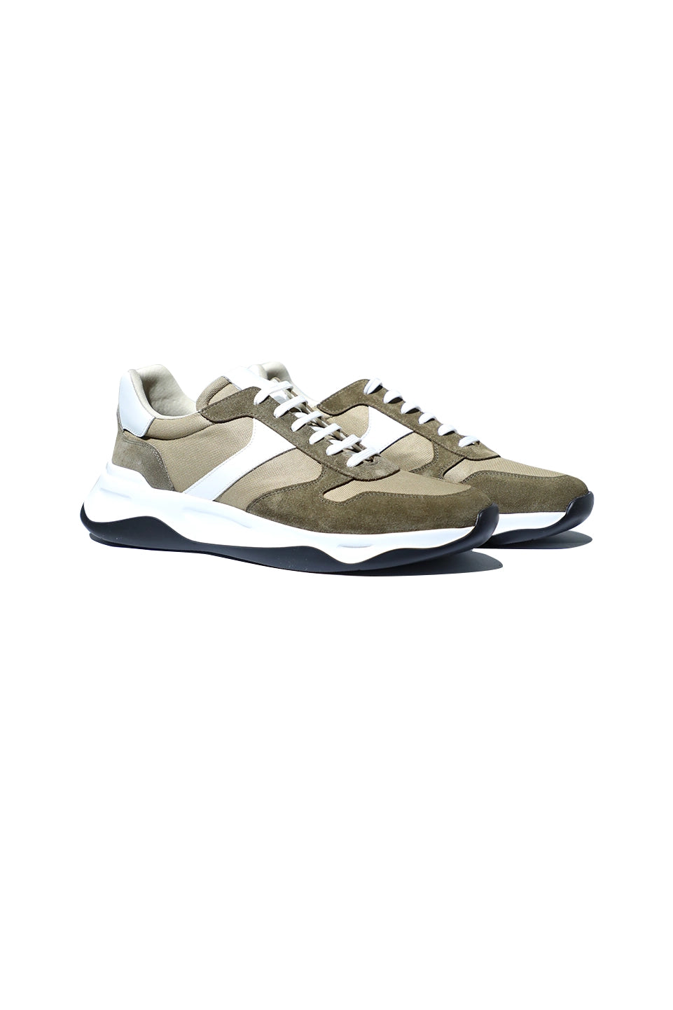 Modern Khaki Sneakers