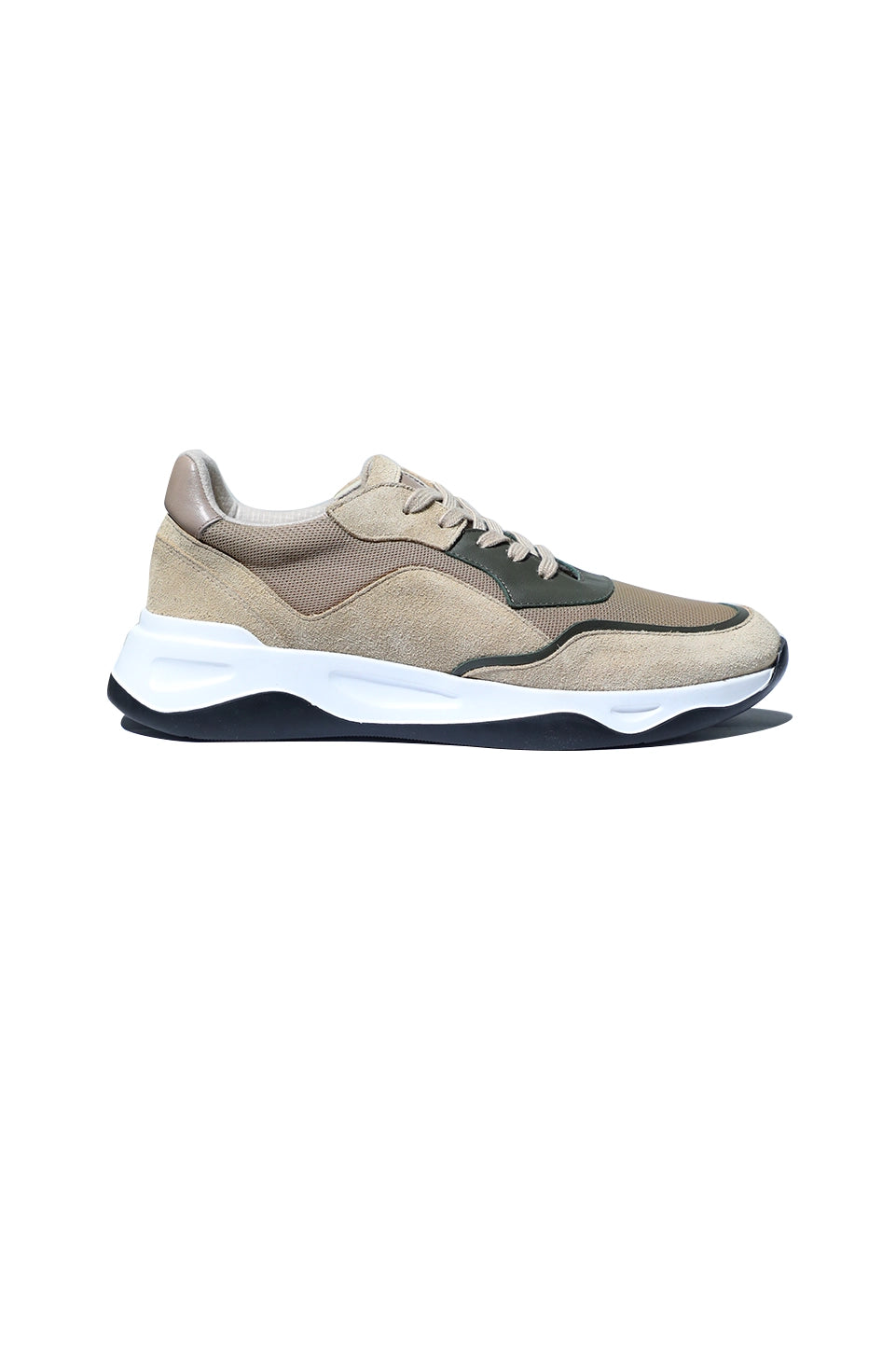 Beige Casual Shoes Wtih White Insole