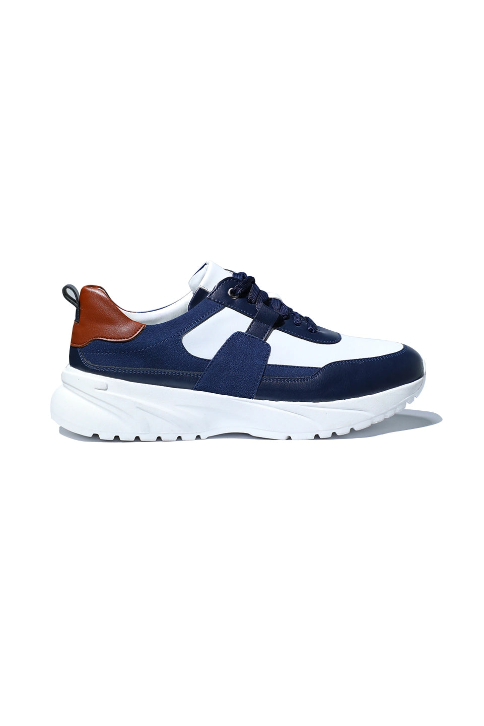 Navy Modern Sneakers