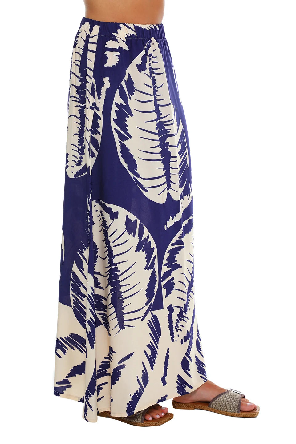 Long Skirt With Printed Design