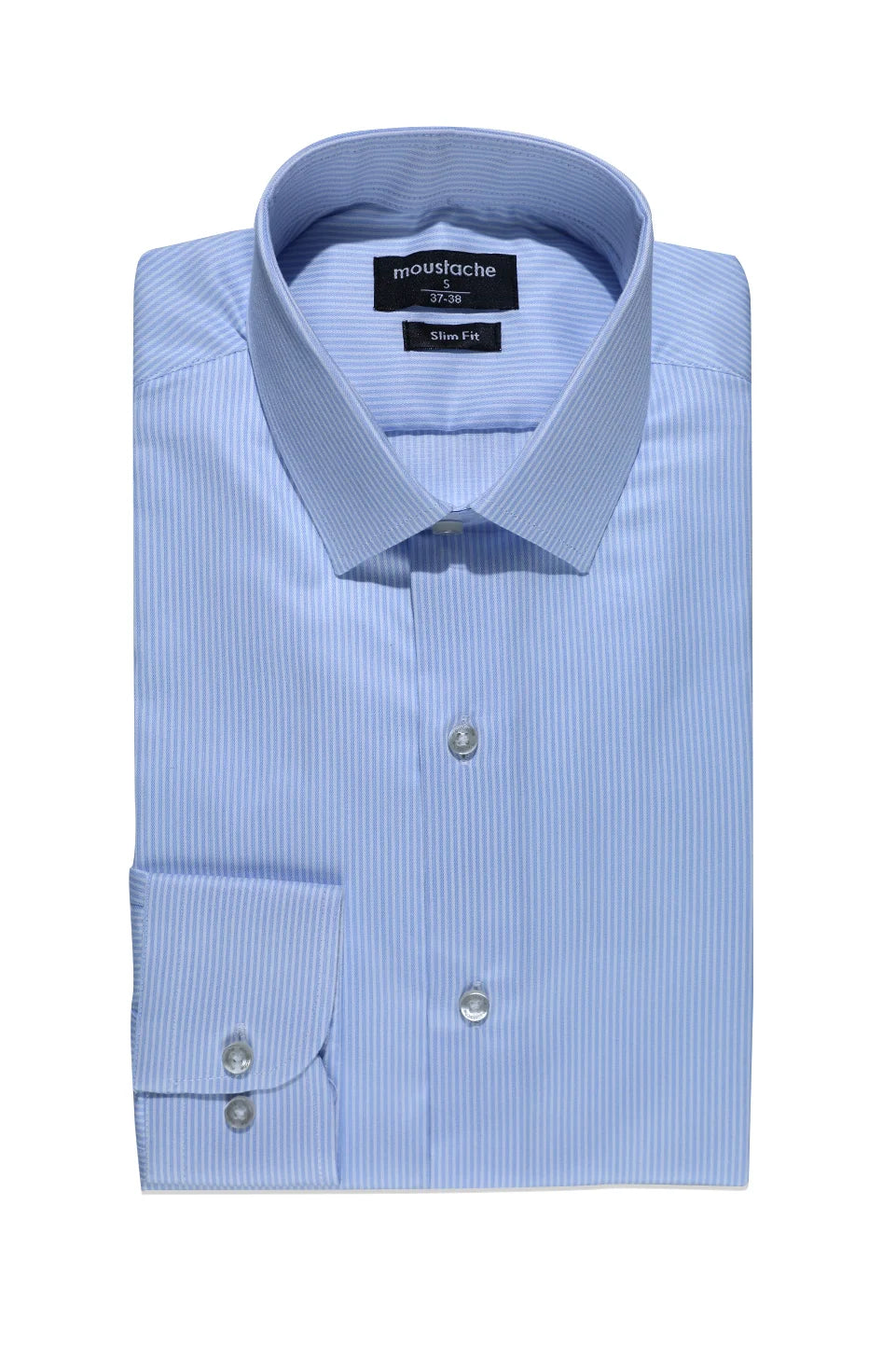Slim Fit Light Blue Classic Shirt