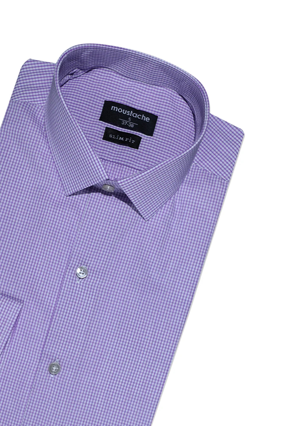 Slim Fit Purple Classic Shirt