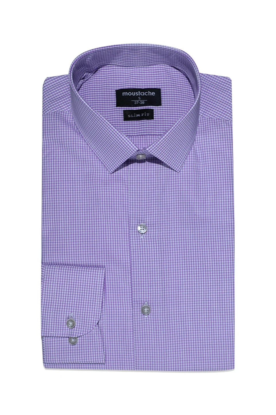 Slim Fit Purple Classic Shirt