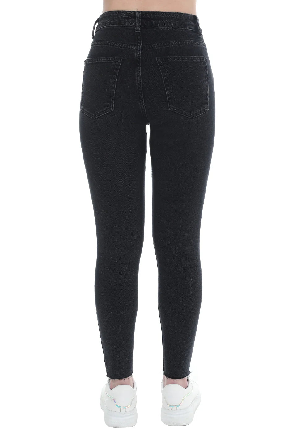 Black High Waist Skinny Jeans