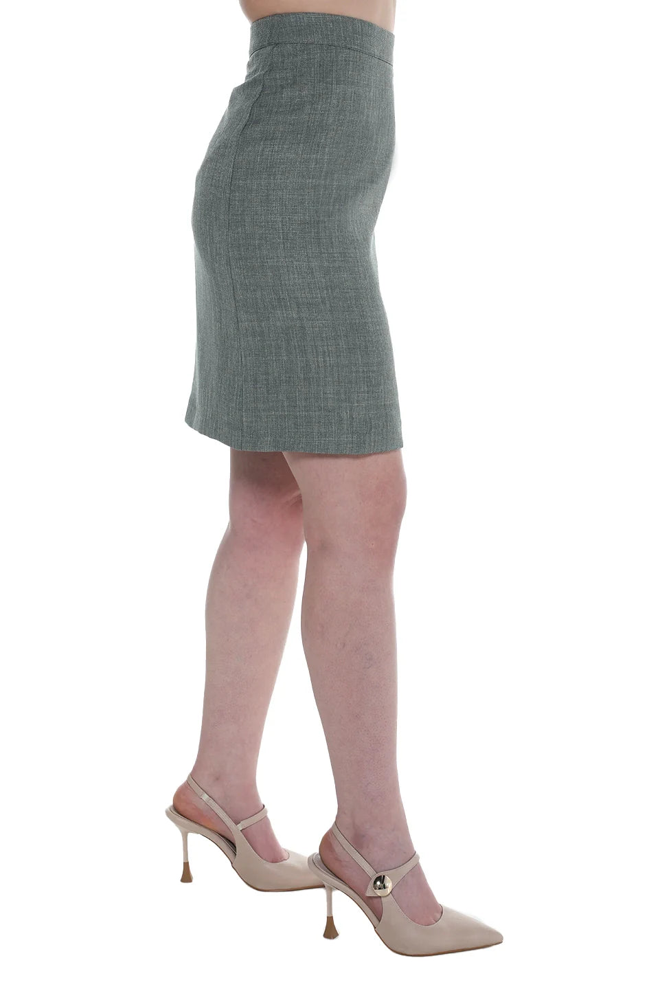 Work Wear Olive Classy Skirt