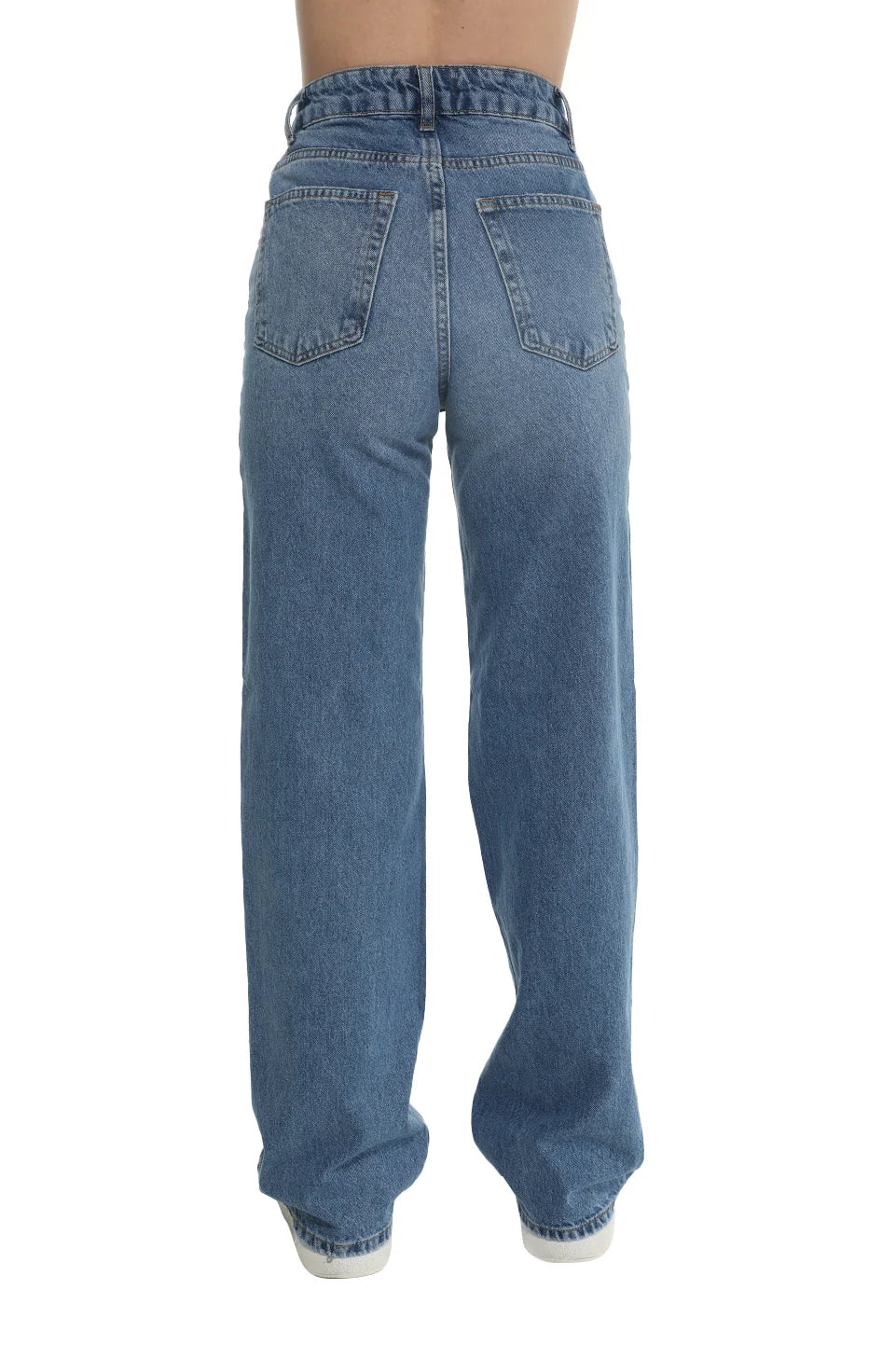 Light Blue Wide Leg Jeans