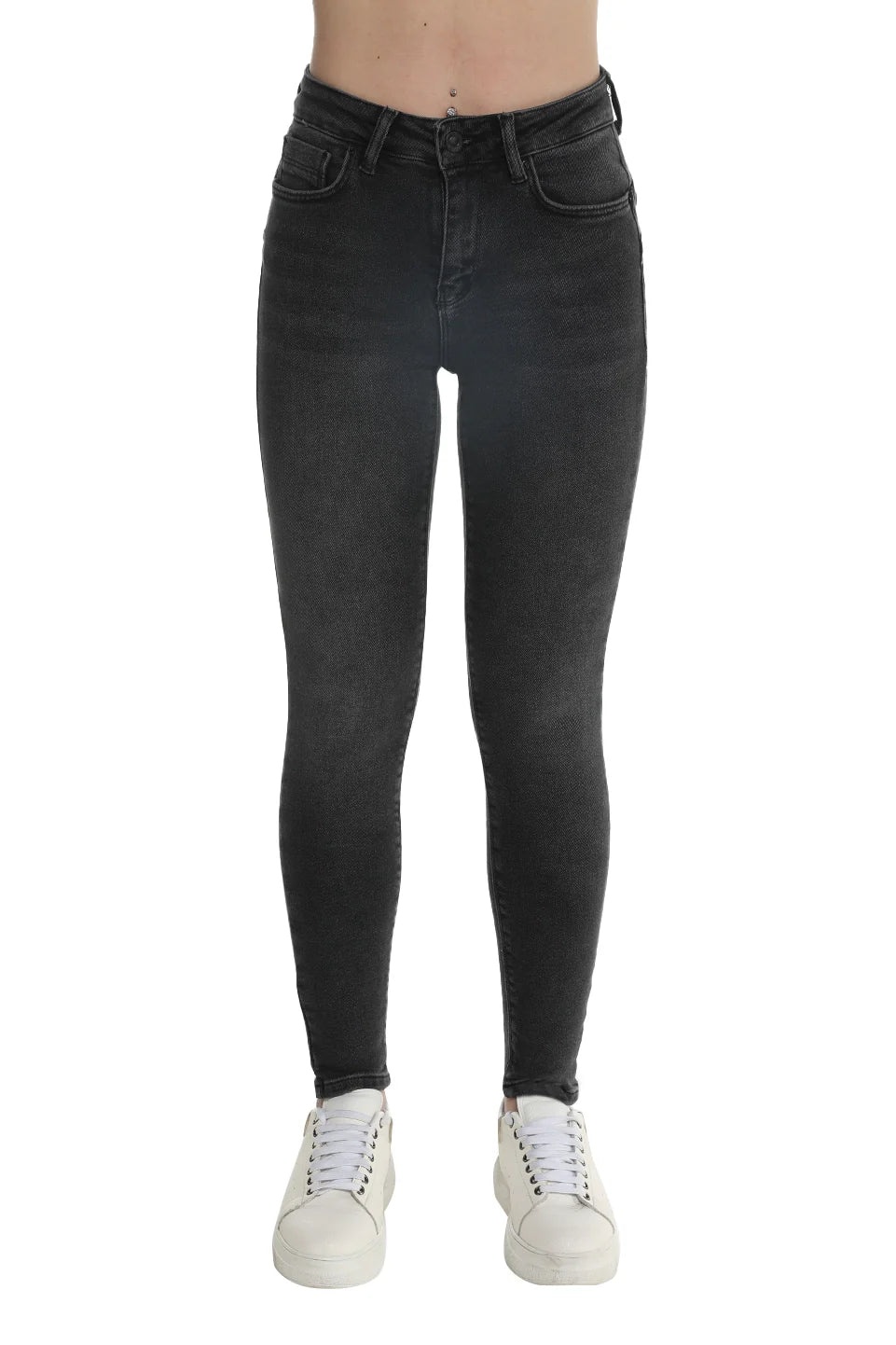 Black Push Up Skinny Jeans