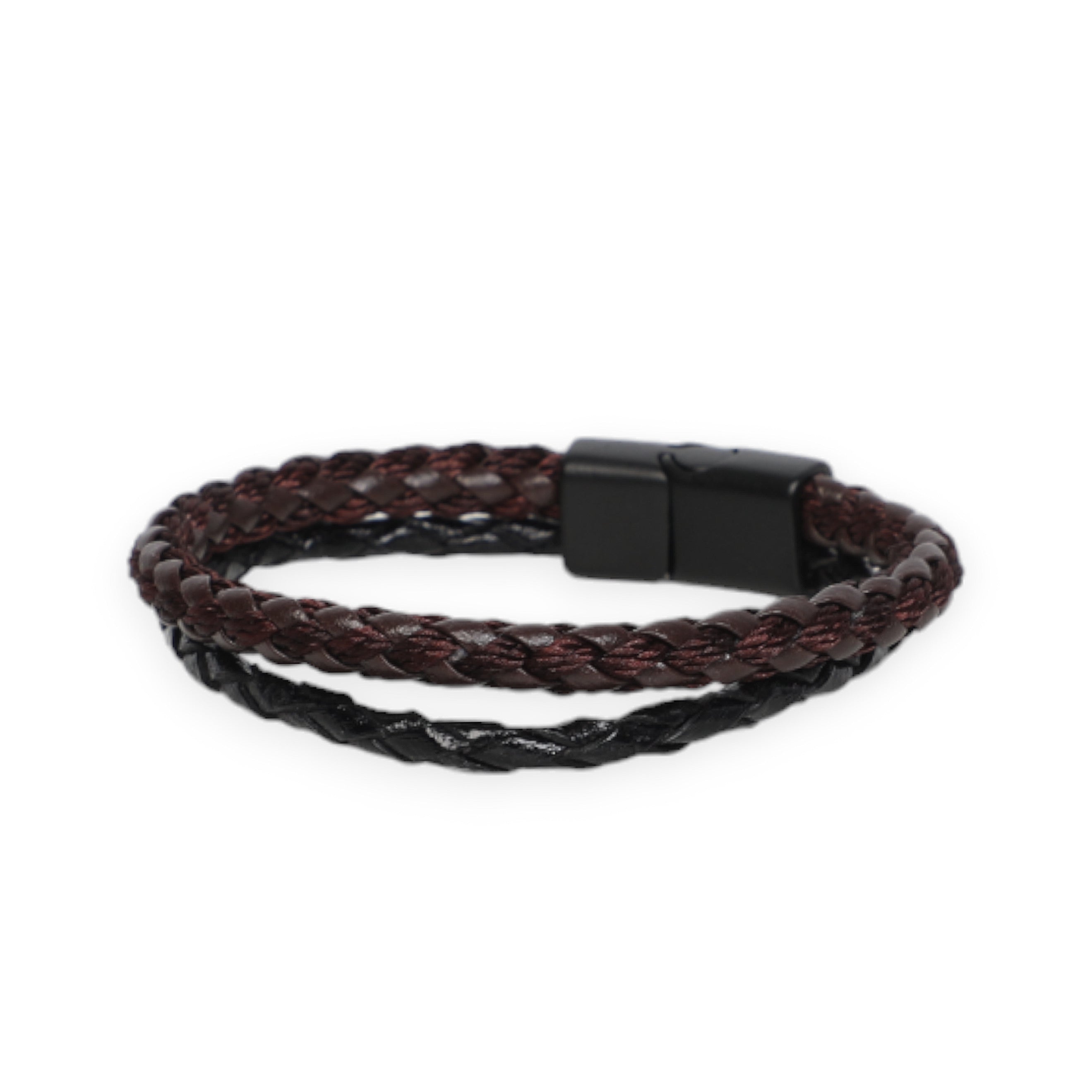 Men Brown leather Bracelet