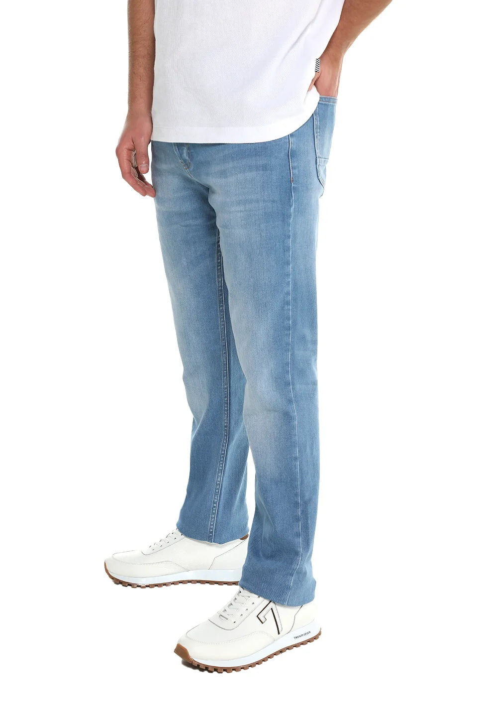Blue Washed Slim Jeans