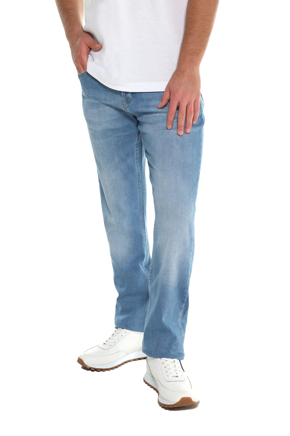 Blue Washed Slim Jeans