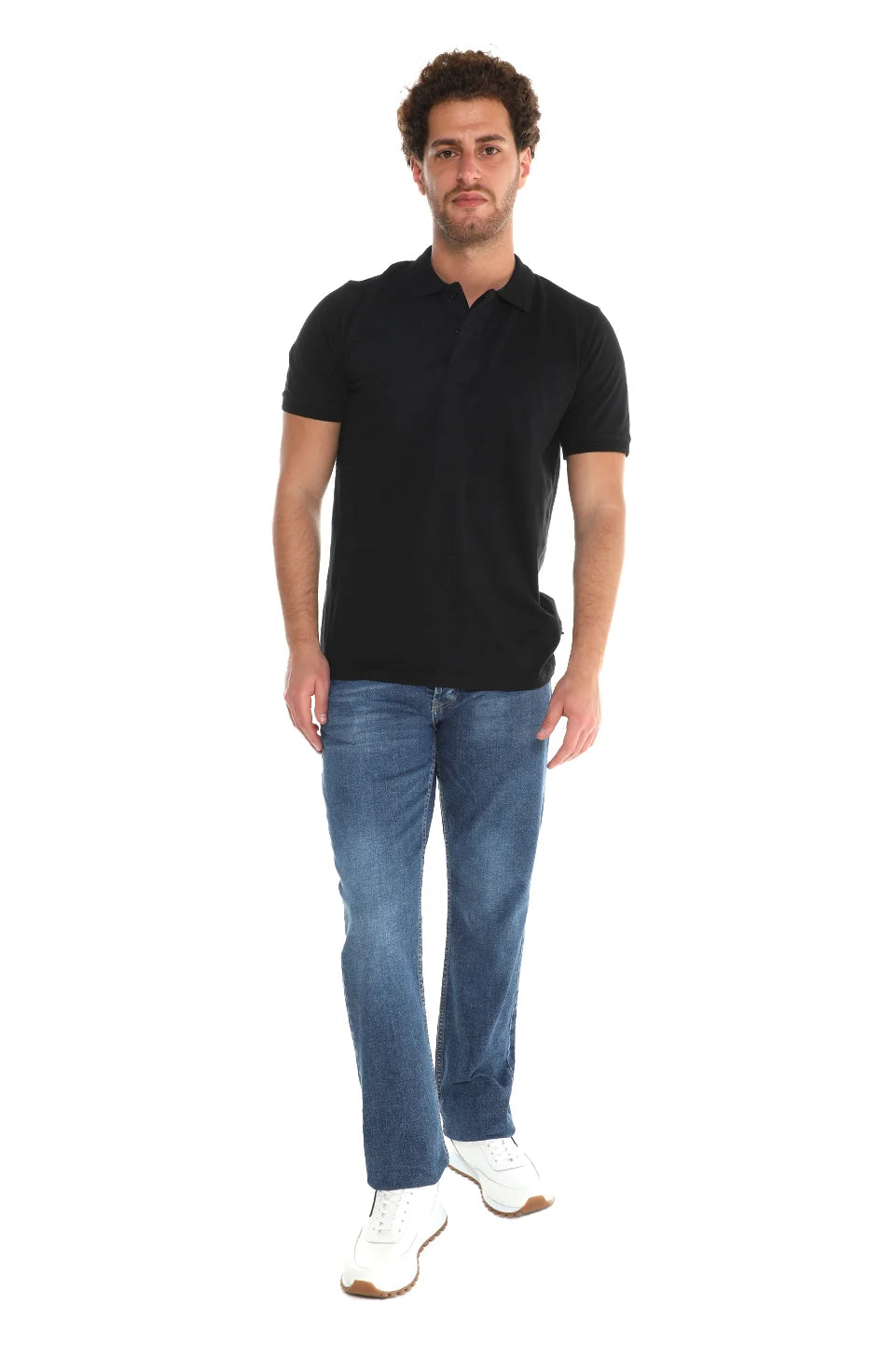 Slim Straight Blue Jeans