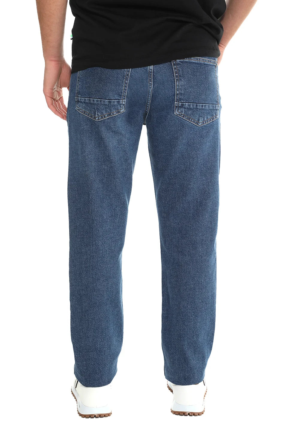 Slim Straight Blue Jeans