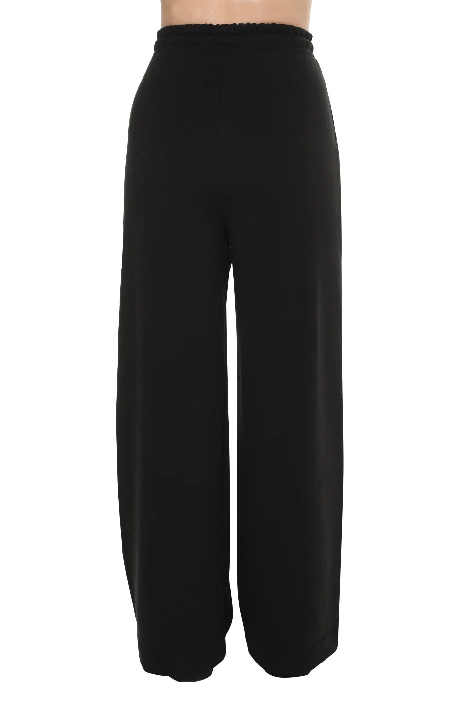 Black Wide Leg Sweatpants