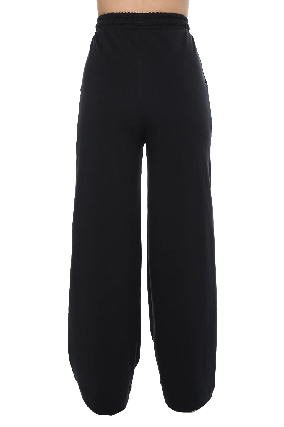 Navy Wide Leg Sweatpants