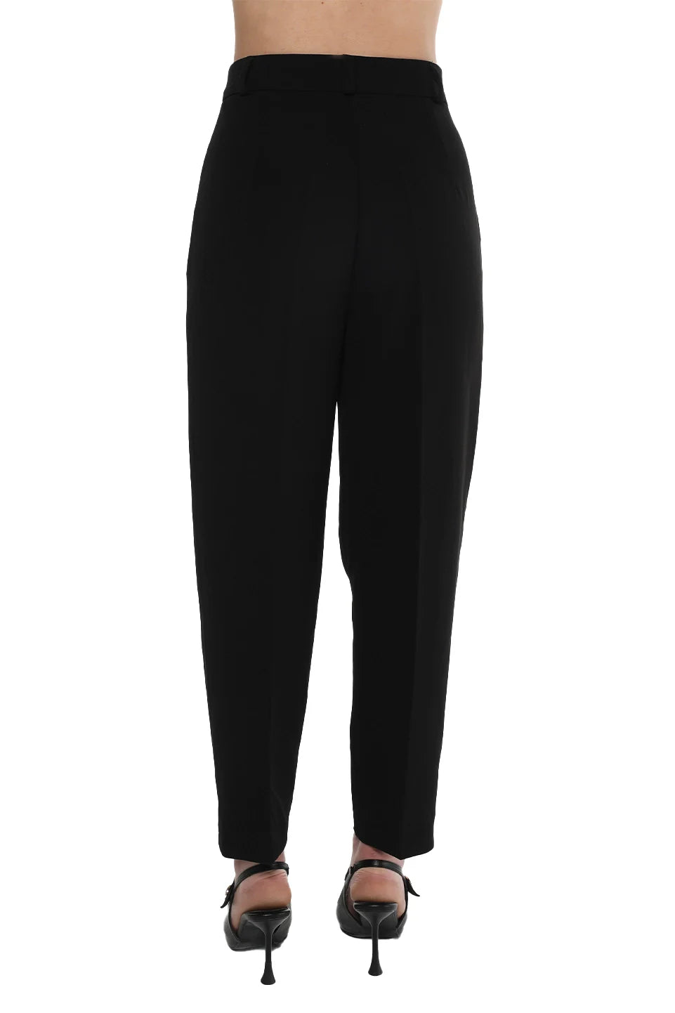 Black Classy Pant With Zipper To Close