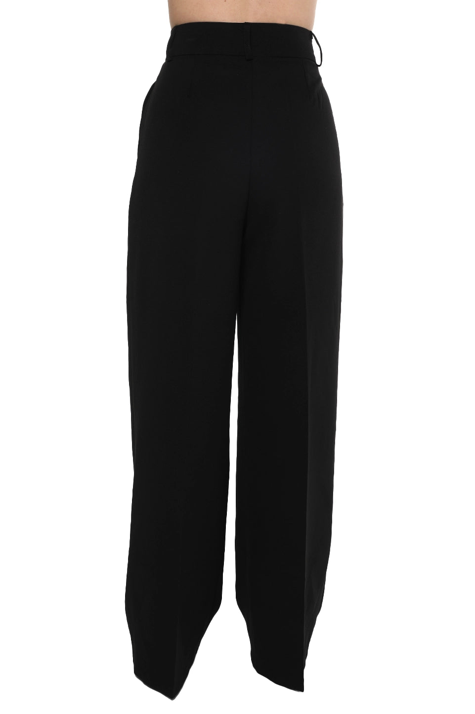 Black Losse Fit Pant With Side Pocket