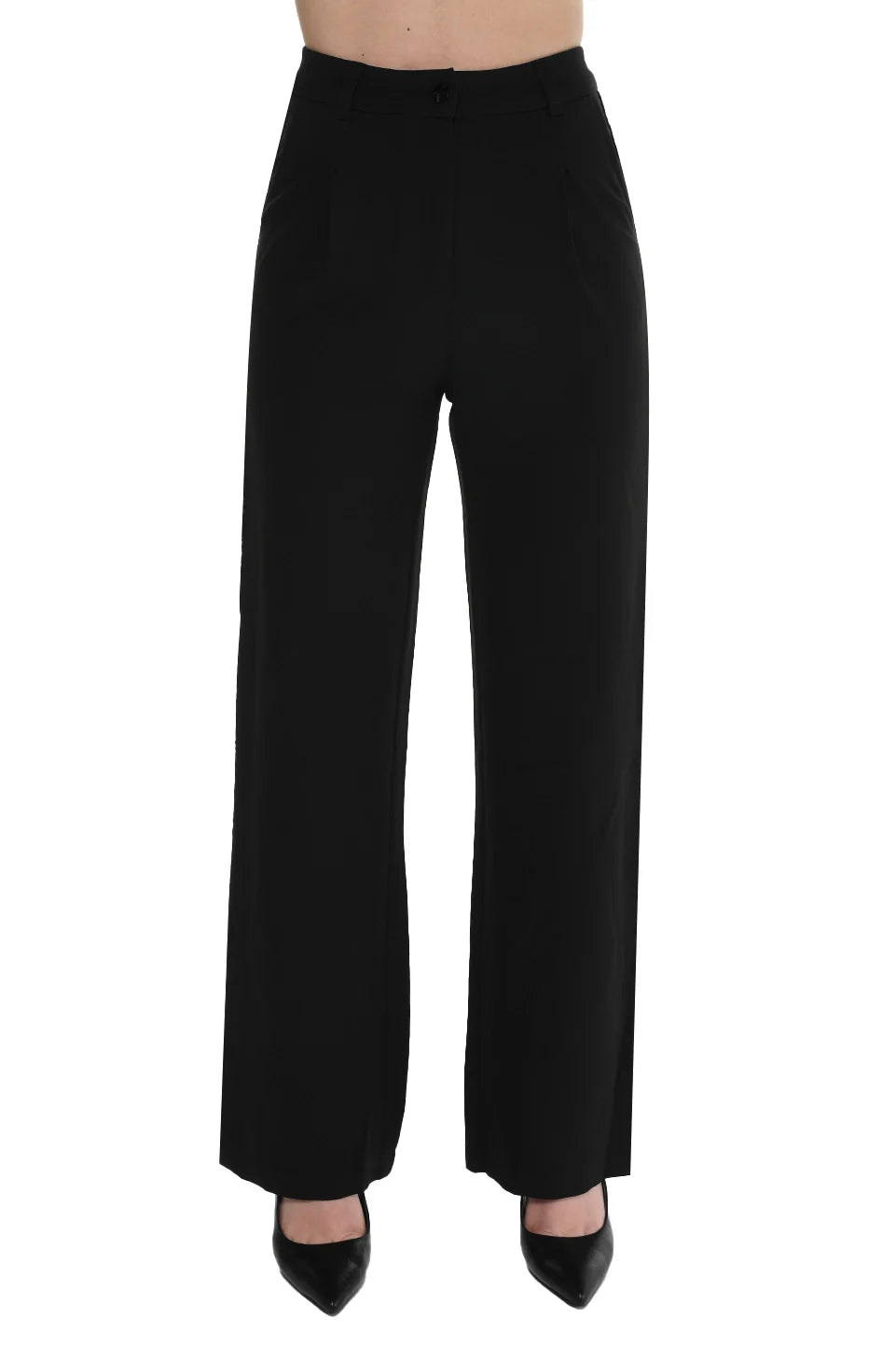 Black Pant With Side Glitter Design