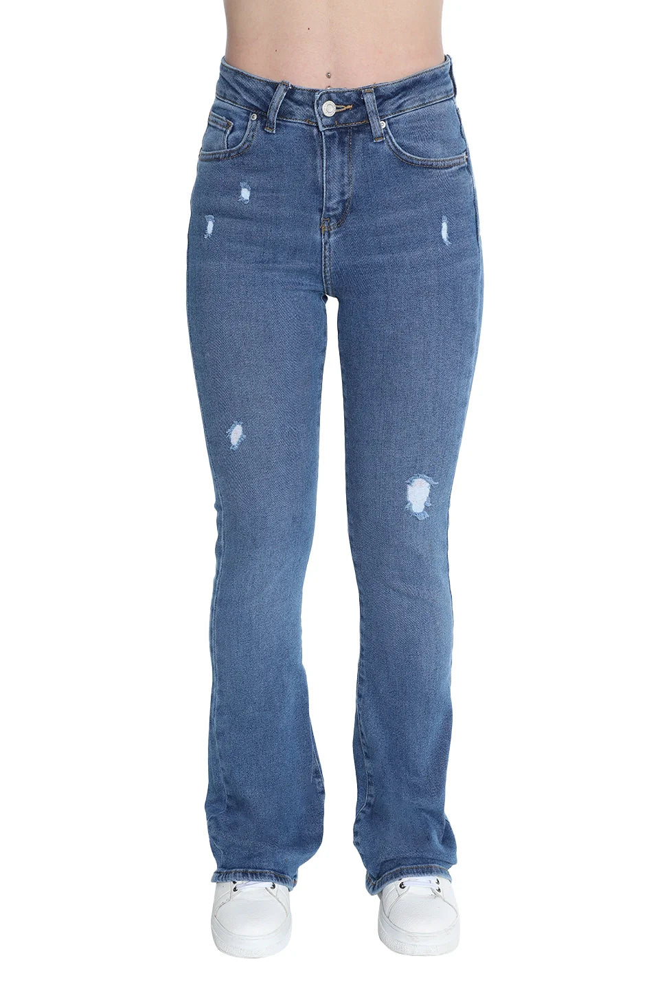 Flared Wahed Stretch Jeans