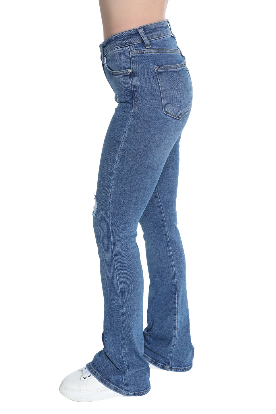 Flared Wahed Stretch Jeans