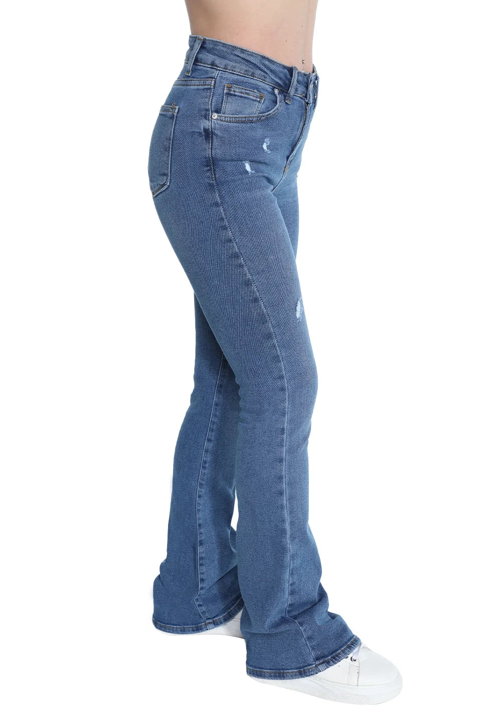 Flared Wahed Stretch Jeans