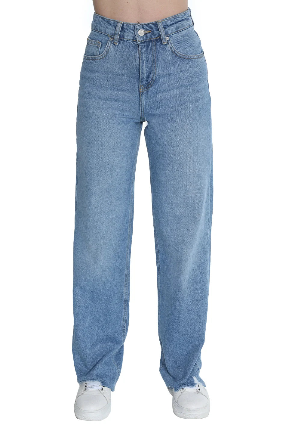 Mom Fit Light Blue Jeans