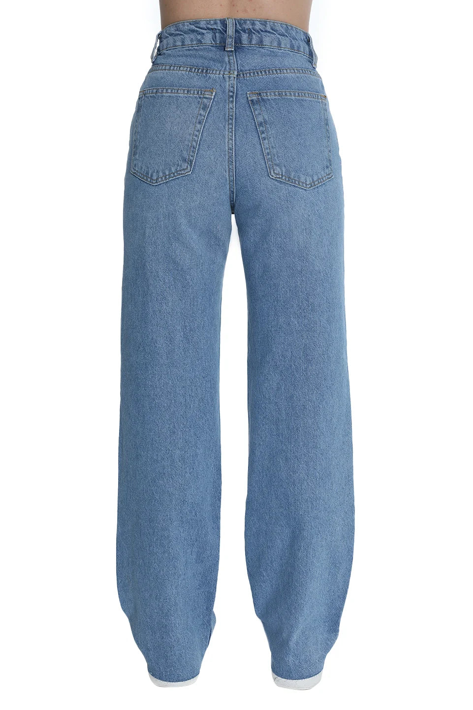 Mom Fit Light Blue Jeans