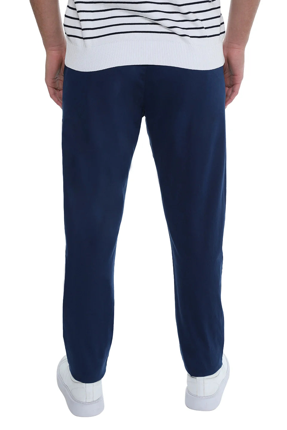 Chino Blue Pant With Side Pockets