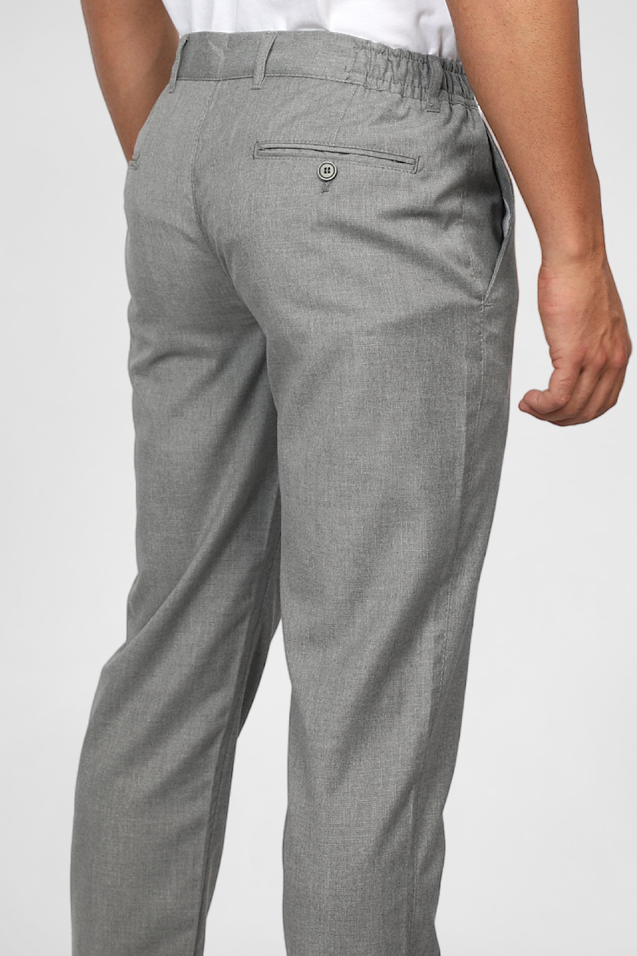 Men Grey Stylish Chino Pants