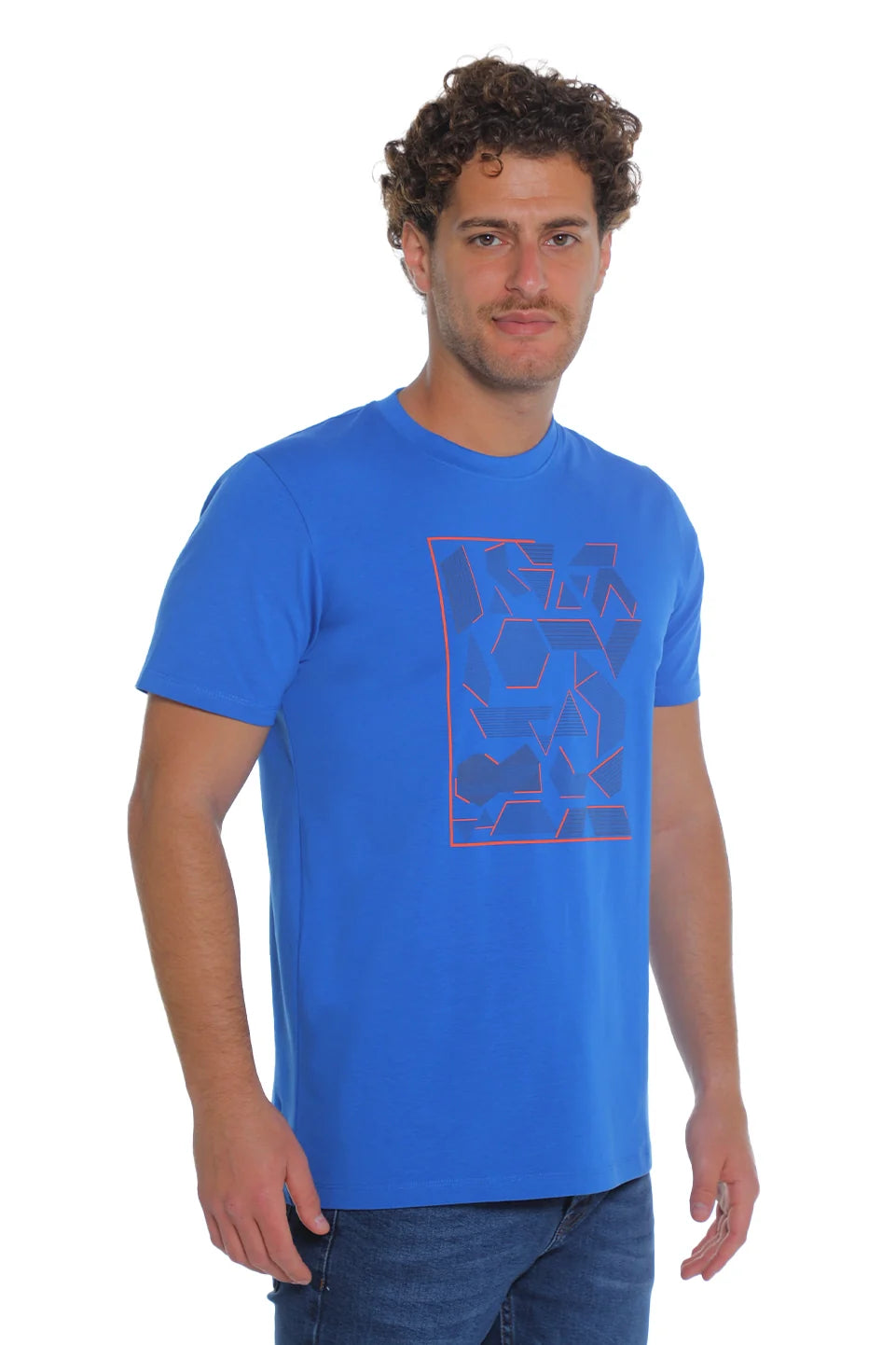 Blue Short Sleeved T-shirt