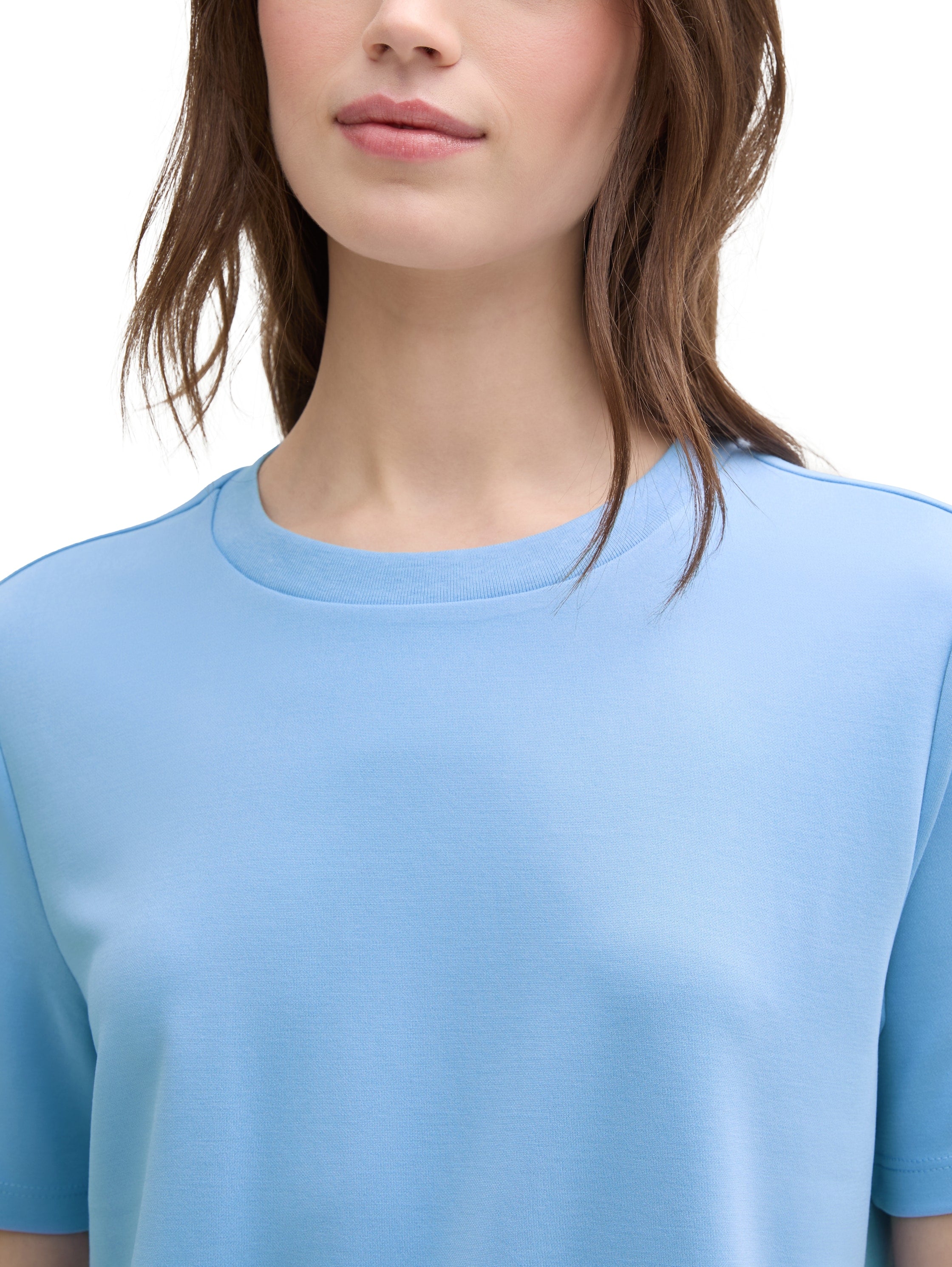Tom Tailor Blue Basic Loose Fit T-Shirt