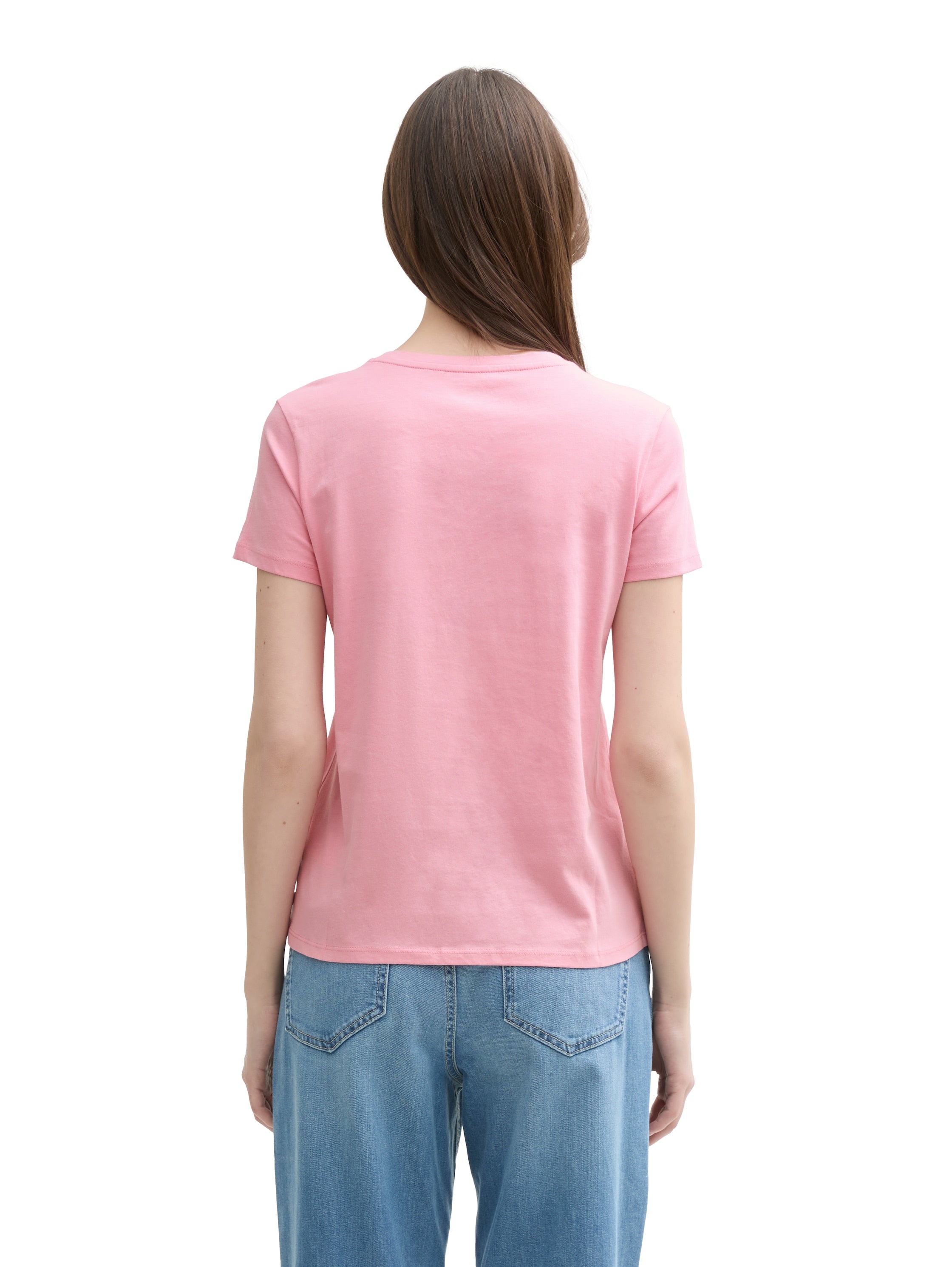Tom Tailor Light Dusty Pink T-Shirt With Print