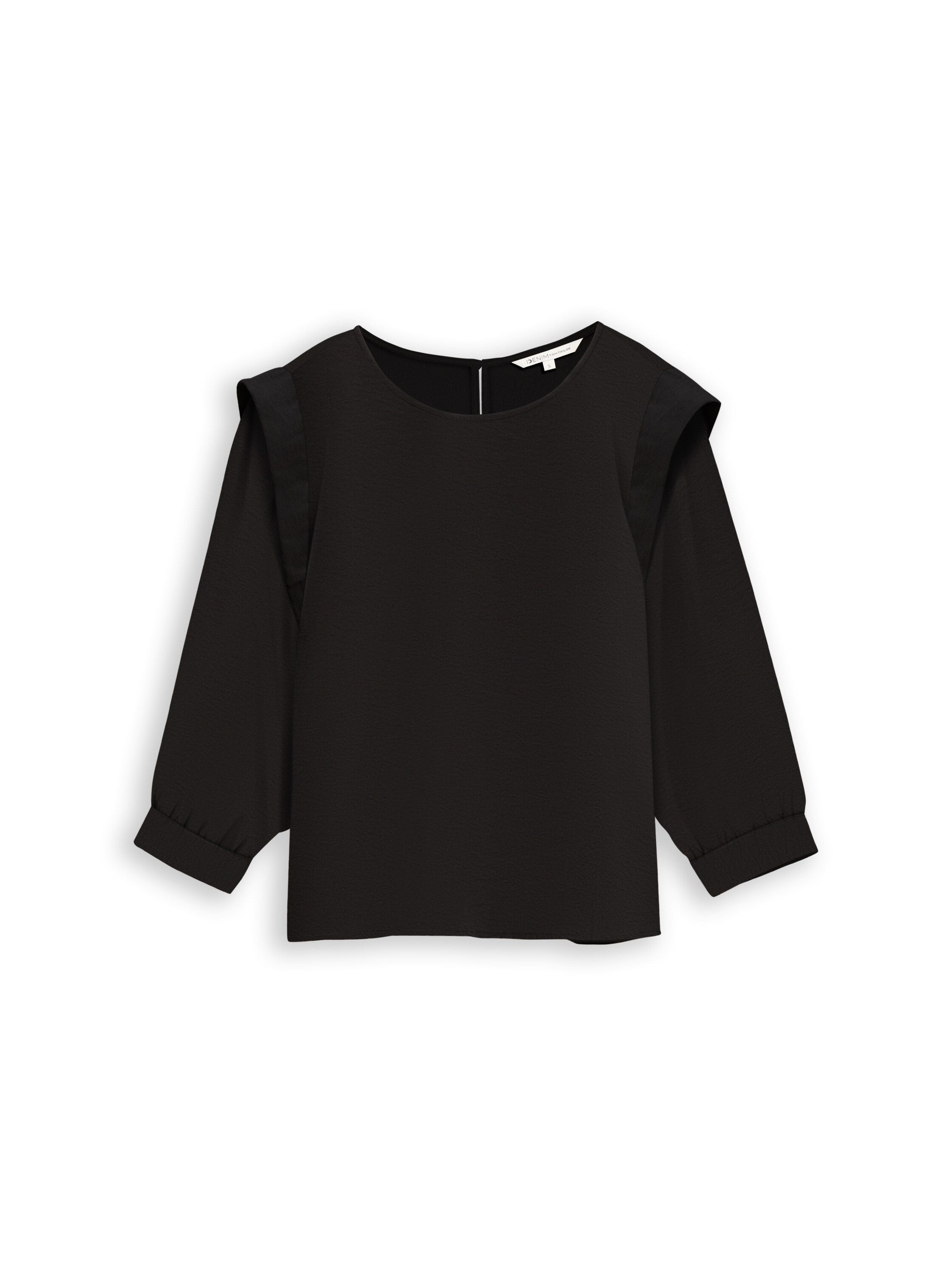 Tom Tailor Deep Black Loose Fit Blouse