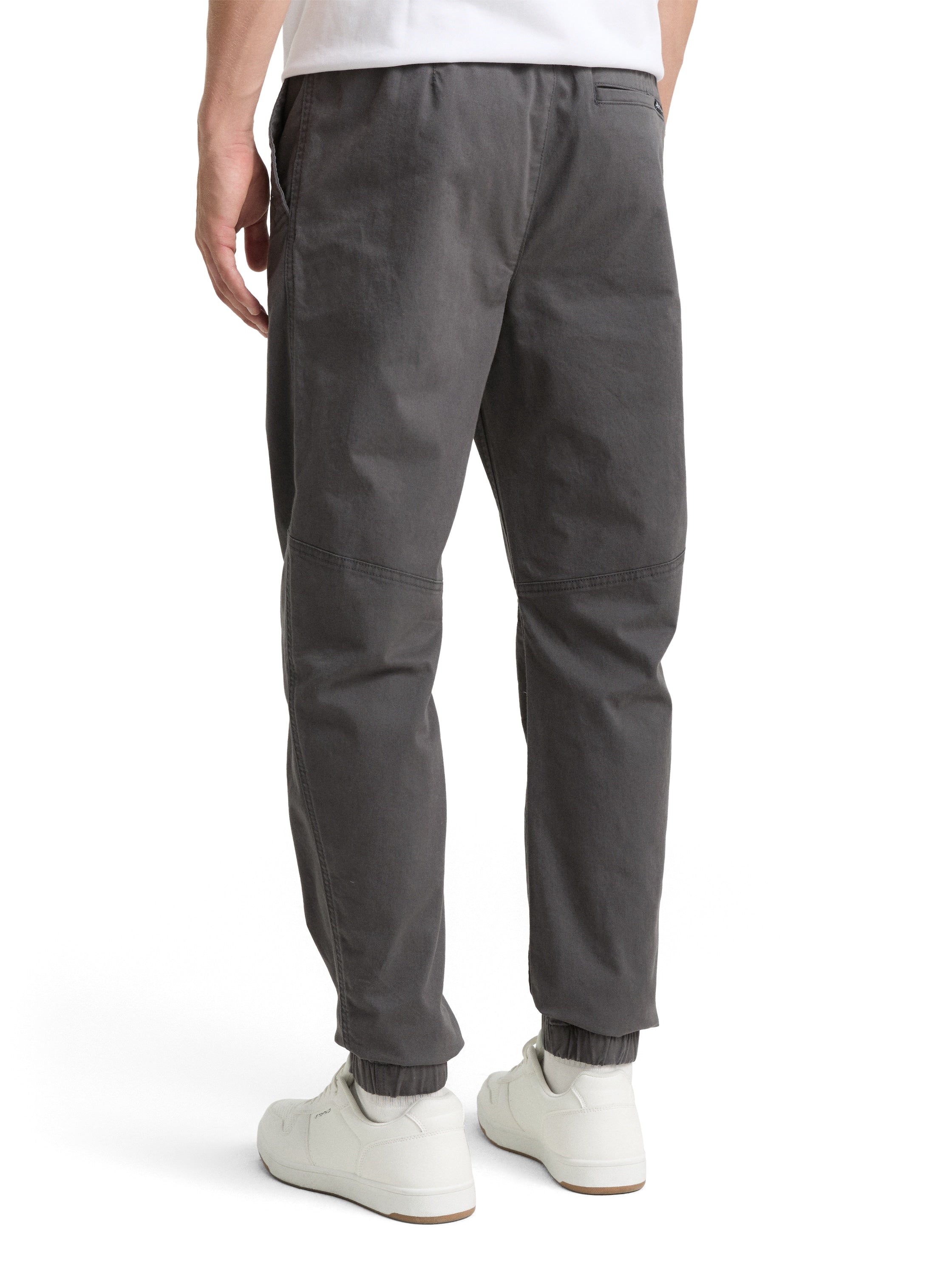 Tom Tailor Grey Jogging With Side Slanted Pockets