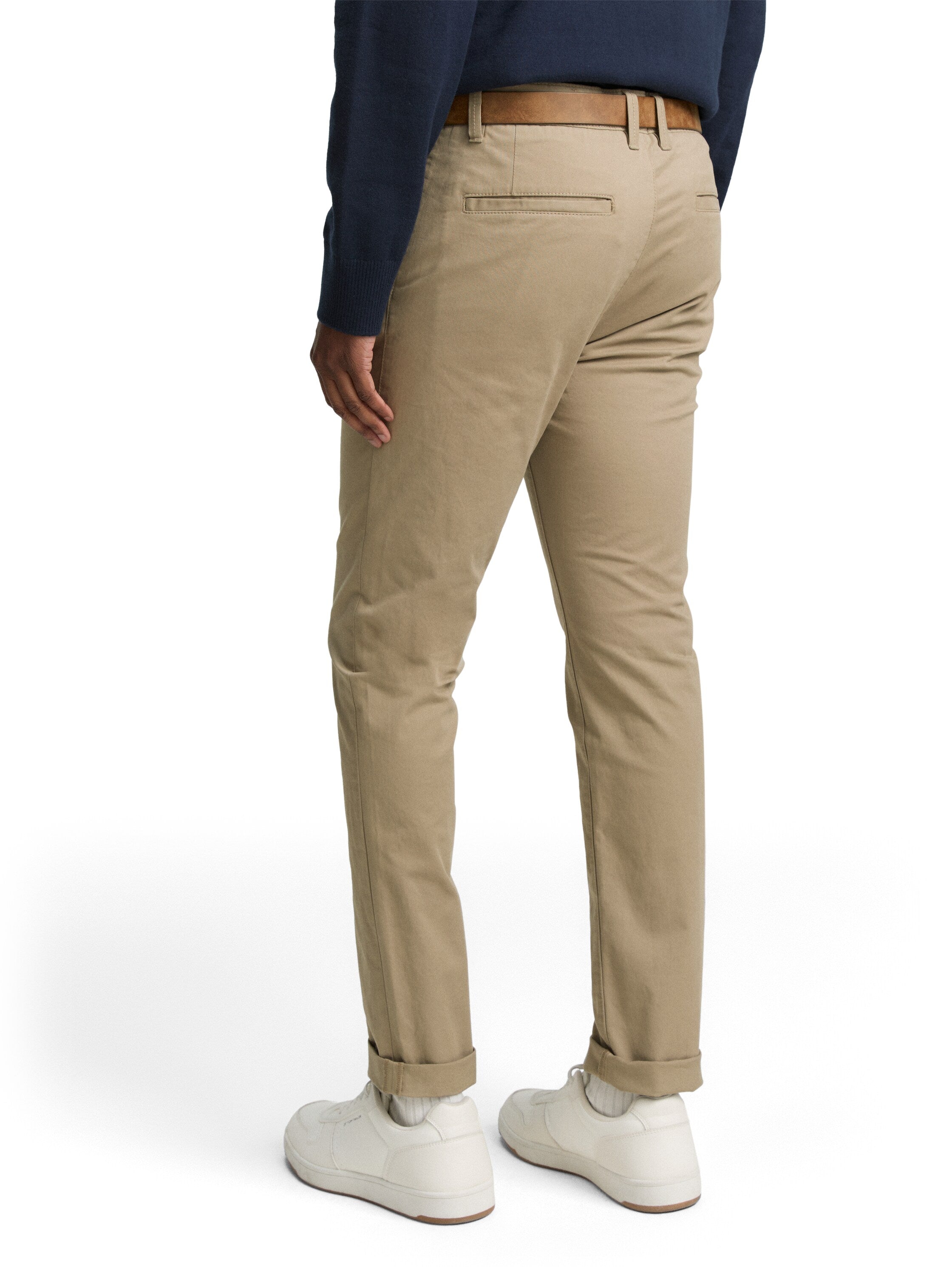 Tom Tailor Slim Beige Chino With Belt